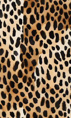 Fototapeta premium Leopard Print Colors Pattern Animal Printing Colorful Vector Style Background Graphic Wall Art Design