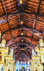 Obraz premium The interior of the Cathedral of the Immaculate Conception in Port-of-Spain.