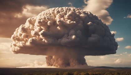 mushroom cloud from an Atomic explosion