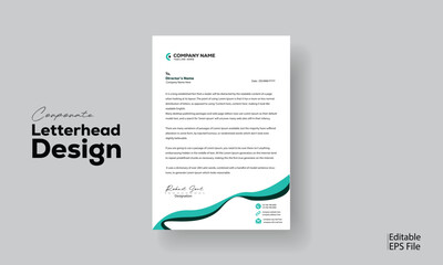 Creative Letterhead design template