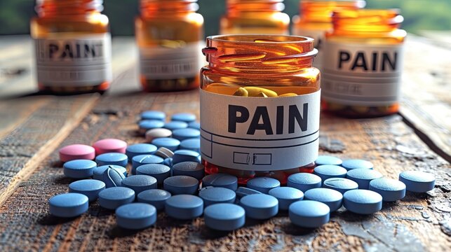 Medicines for pain and addiction. Generative AI