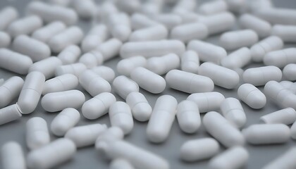 A lot of medical pills for colds and viruses