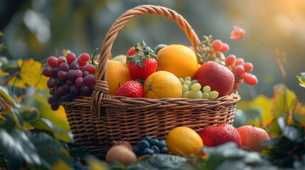 Basket of Fruits