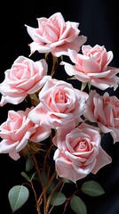 Pink roses UHD wallpaper