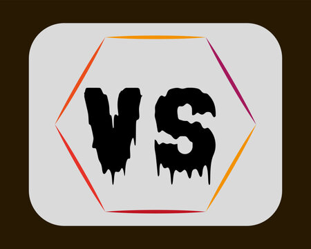 NEW BEST VS creative initial latter logo.VS abstract.VS latter vector Design.VS Monogram logo design .