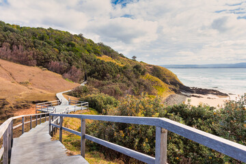 Path near Byron Bay lighthouse