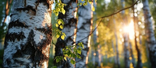 sun shining through the Autumn trees
