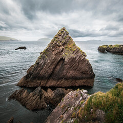 rocks in the sea, Ireland
