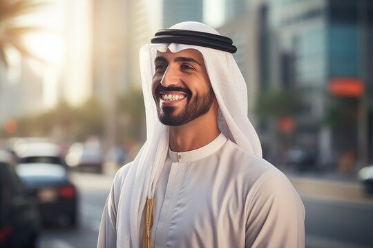 Happy arab man 