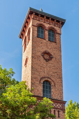 Historischer Wasserturm in Hanau-Kesselstadt gebaut 1889