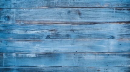 Obraz premium Blue wood texture background.