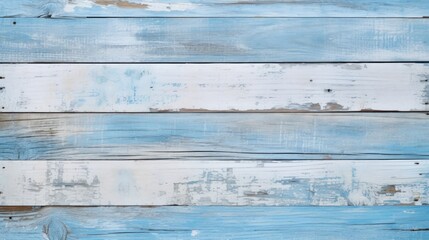 White and blue wood texture background.