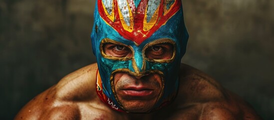 Image of Lucha Libre fighter from Mexico.