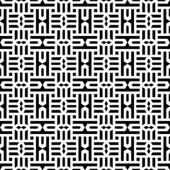 Seamless models. Modern stylish texture. Monochrome, simple. Vector.