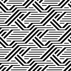 Seamless models. Modern stylish texture. Monochrome, simple. Vector.