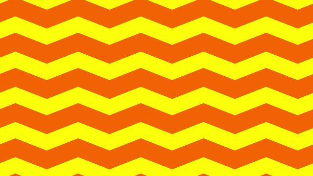 yellow and orange Zig Zag Geometry Background Animation: An animated backdrop featuring yellow and orange zig-zag patterns in a geometric design, creating a visually dynamic and vibrant effect.
