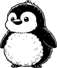 Puffy Penguin Cartoon icon 9