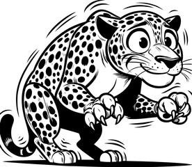 Jittery Jaguar Cartoon icon 7
