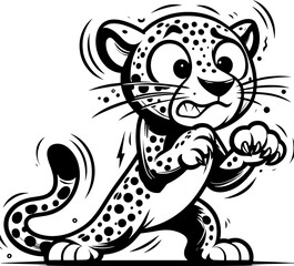 Jittery Jaguar Cartoon icon 3