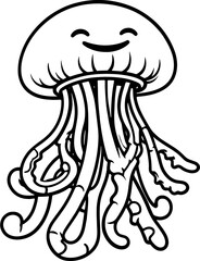 Jazzy Jellyfish Cartoon icon 7