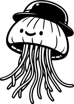 Jazzy Jellyfish Cartoon icon