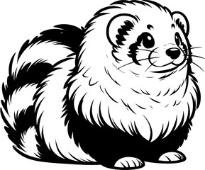 Fluffy Ferret Cartoon icon 14