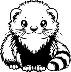 Fluffy Ferret Cartoon icon 10