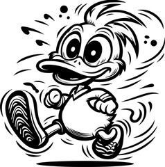 Dizzy Duck Cartoon icon 3