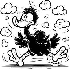 Dizzy Dodo Cartoon icon 12 © Erum