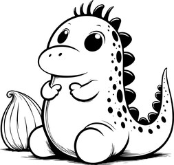 Dilly Dinosaur Cartoon icon 3