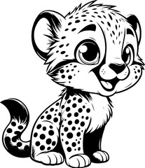 Chirpy Cheetah Cartoon icon 12