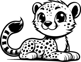 Chirpy Cheetah Cartoon icon 9