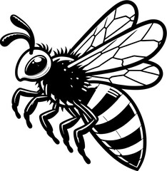 Buzzy Butterfly Cartoon icon