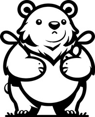 Bumble Bear Cartoon icon