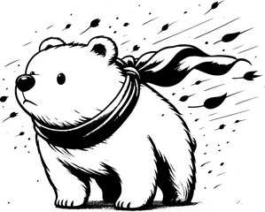 Breezy Bear Cartoon icon 1