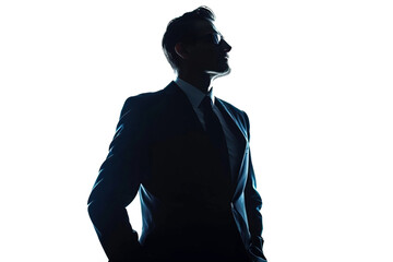 Businessman Isolated Over White Background