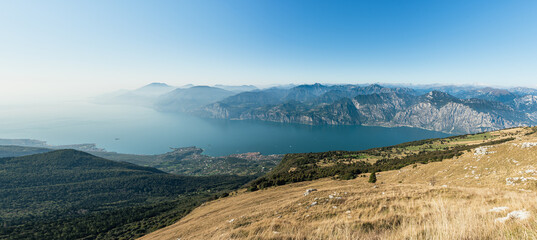 Panorama vom Monte Baldo