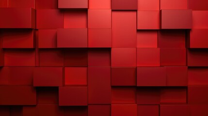color red shapes background illustration design abstract, texture vibrant, modern minimal color red shapes background