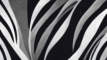 Abstract minimalist wallpaper in black, white and grayscale 4K