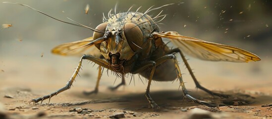 Horseflies aggressively hunt humans and animals.