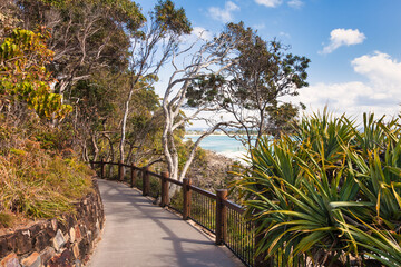 path to the sea near Byron Bay