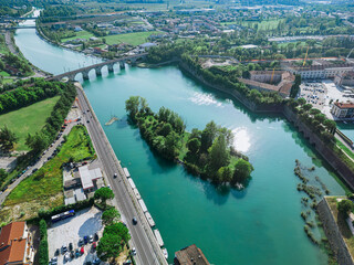 Peschiera del Garda - obrazy, fototapety, plakaty