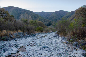 mountain river in the mountains