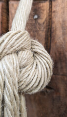 hemp rope knot