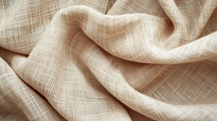 Linen textile background. 