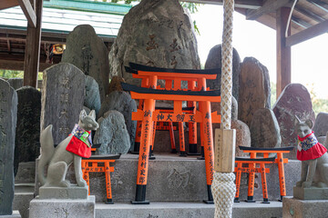 Fushimi Inari Taisha Torii Schrein der tausend Torii in Kyoto