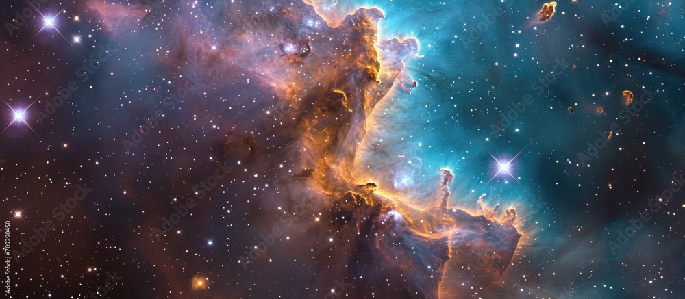 Canvas Prints celestial canvas - stellar wonders abound.