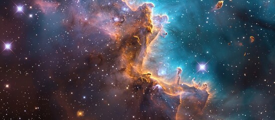 Celestial canvas - Stellar wonders abound.