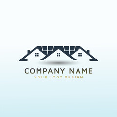 energy transition real estate logo design