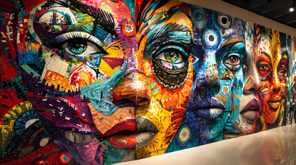 Obraz premium the face of a person